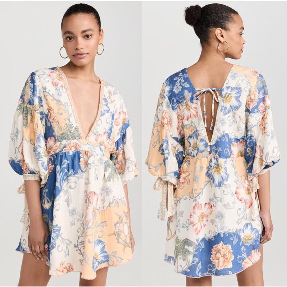 Agua Bendita Alex Floral Mini Dress